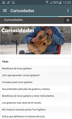 Curso de Guitarra Gratis android App screenshot 2