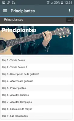 Curso de Guitarra Gratis android App screenshot 7